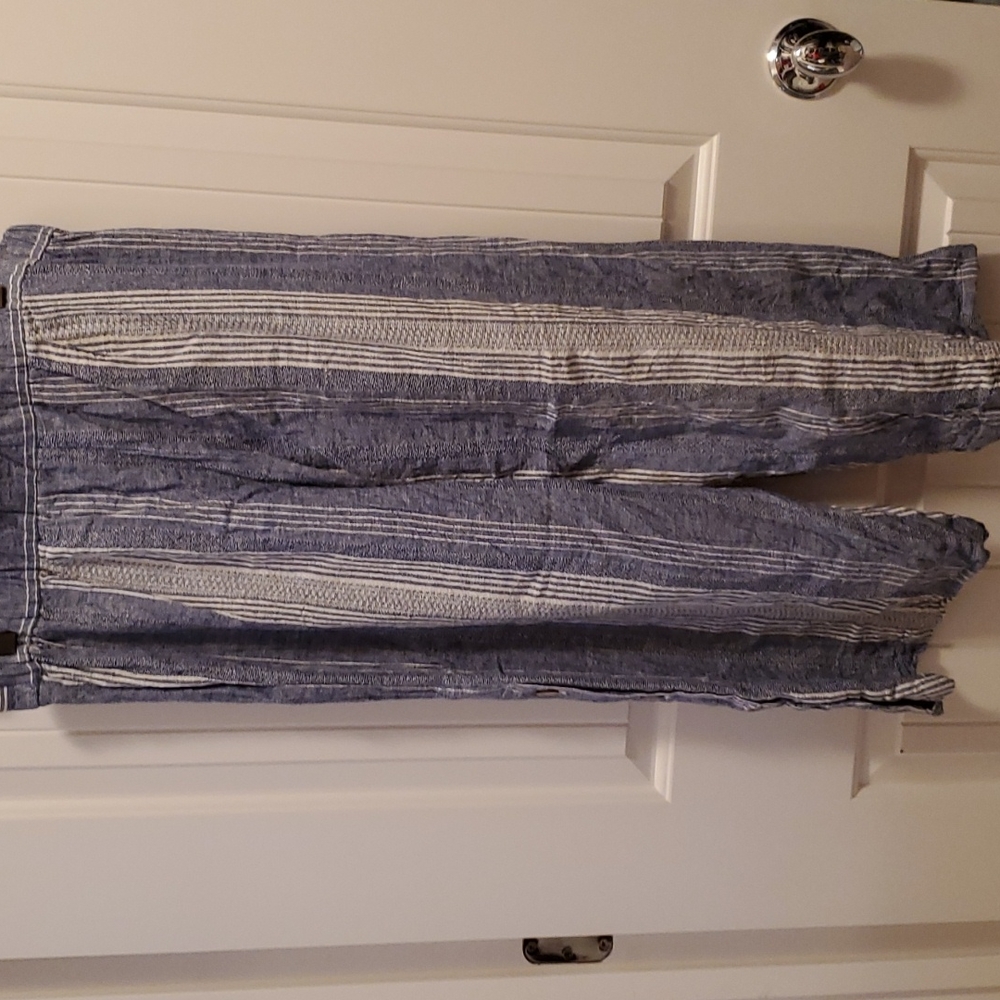 J Jill crop pants linen